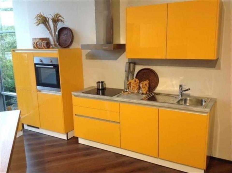 Grifflos Küche Echtlack in vielen Farbem 320 cm Küchenzeile NEU - Bild 10