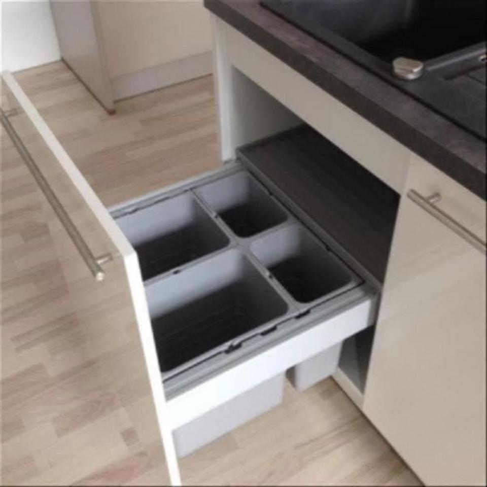 Einbauküche große Inselküche Kücheninsel mit Bora Kochfeld - Bild 6