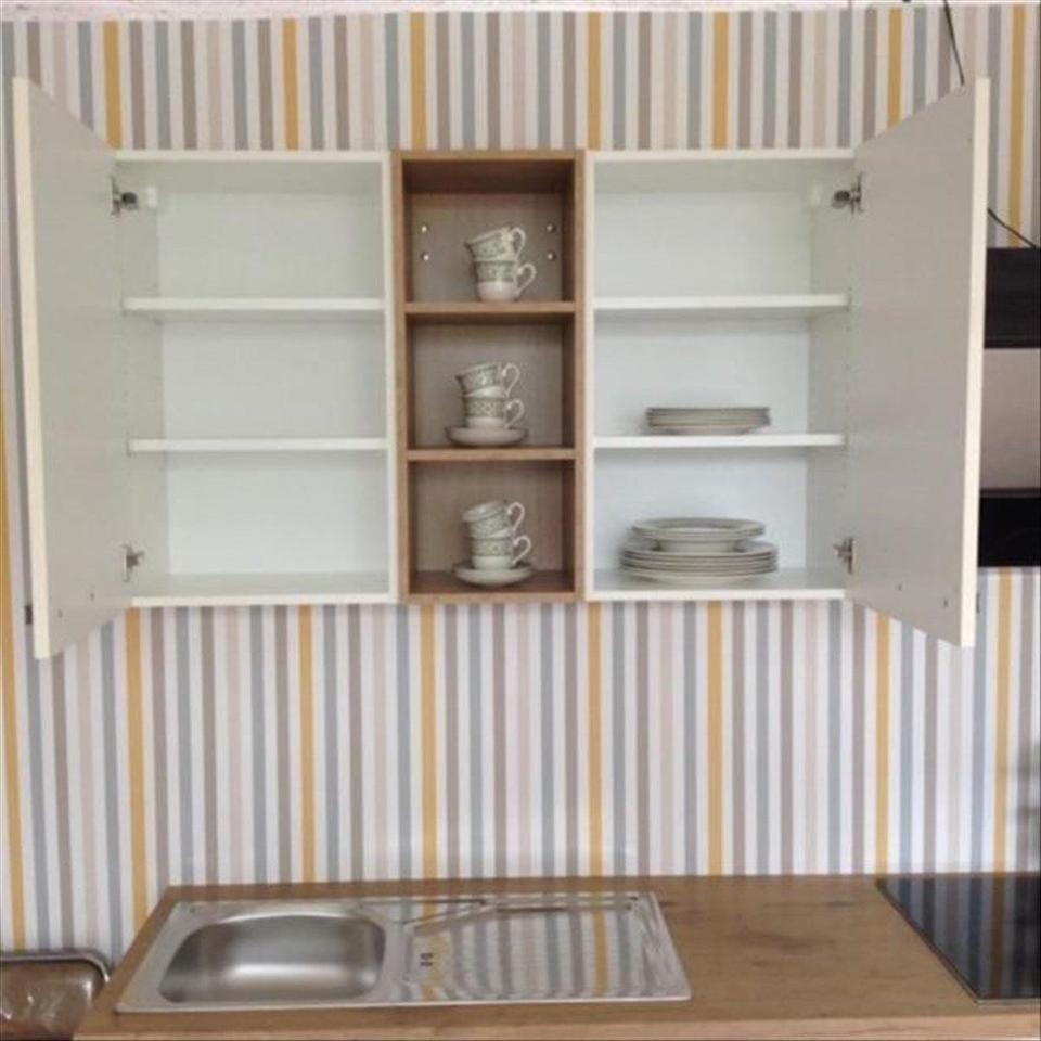 Einbauküche Küche Zwei Küchenzeile Magnolie N02 GÜNSTIG NEU - Bild 9