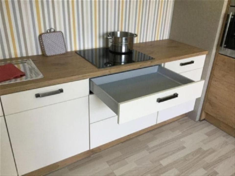 Einbauküche HOCHWERTIG Küchenzeile Eiche-Castell Küche planbar 350 cm - Bild 11