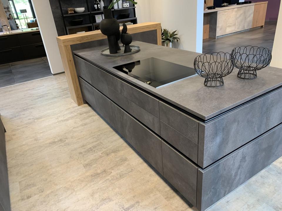 NEU große Insel Küche Einbauküche 240 Insel Bora Kochfeld OK - Bild 4