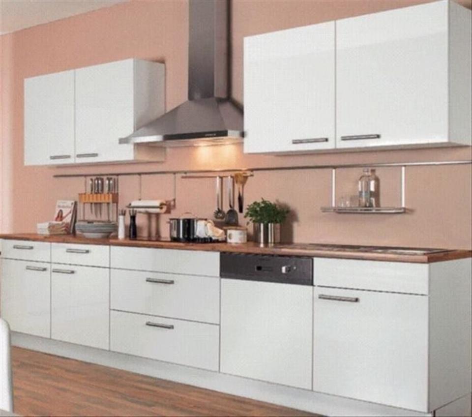 Neue Einbauküche Küchenzeile neuer Küchenblock 15 Küche Weiß NEU - Bild 4