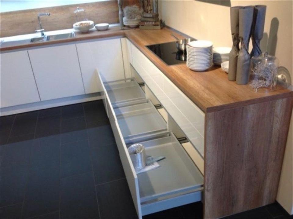 Neue L-Form Küche 305x245 Einbauküche Freie Planung - Bild 15