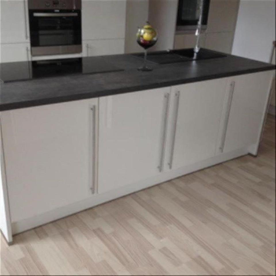 Einbauküche große Inselküche Kücheninsel mit Bora Kochfeld - Bild 11