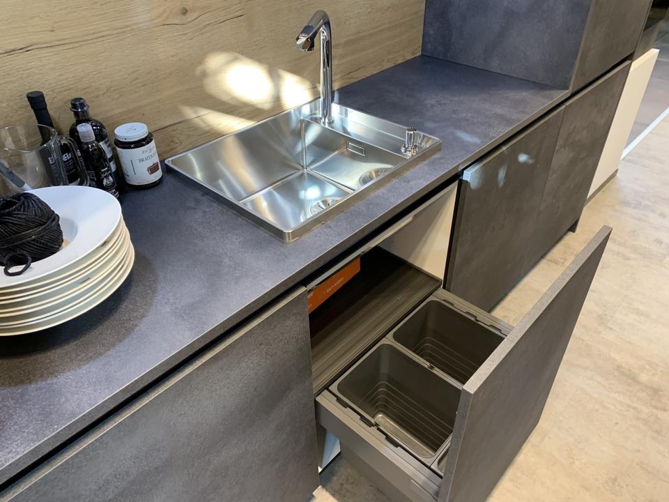 NEU große Insel Küche Einbauküche 240 Insel Bora Kochfeld OK - Bild 11