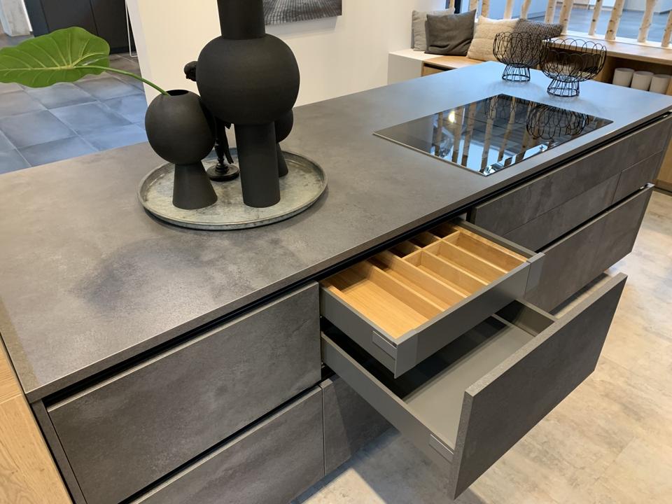 NEU große Insel Küche Einbauküche 240 Insel Bora Kochfeld OK - Bild 18