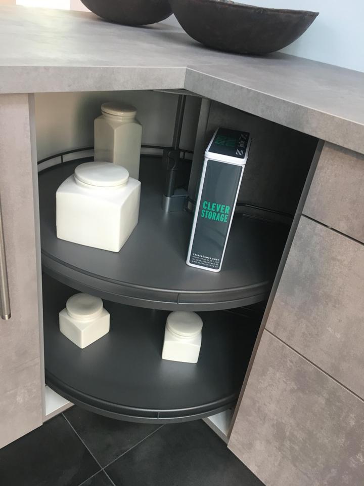 NEUE Einbauküche L-Form Küche Beton grau individuell planbar - Bild 9