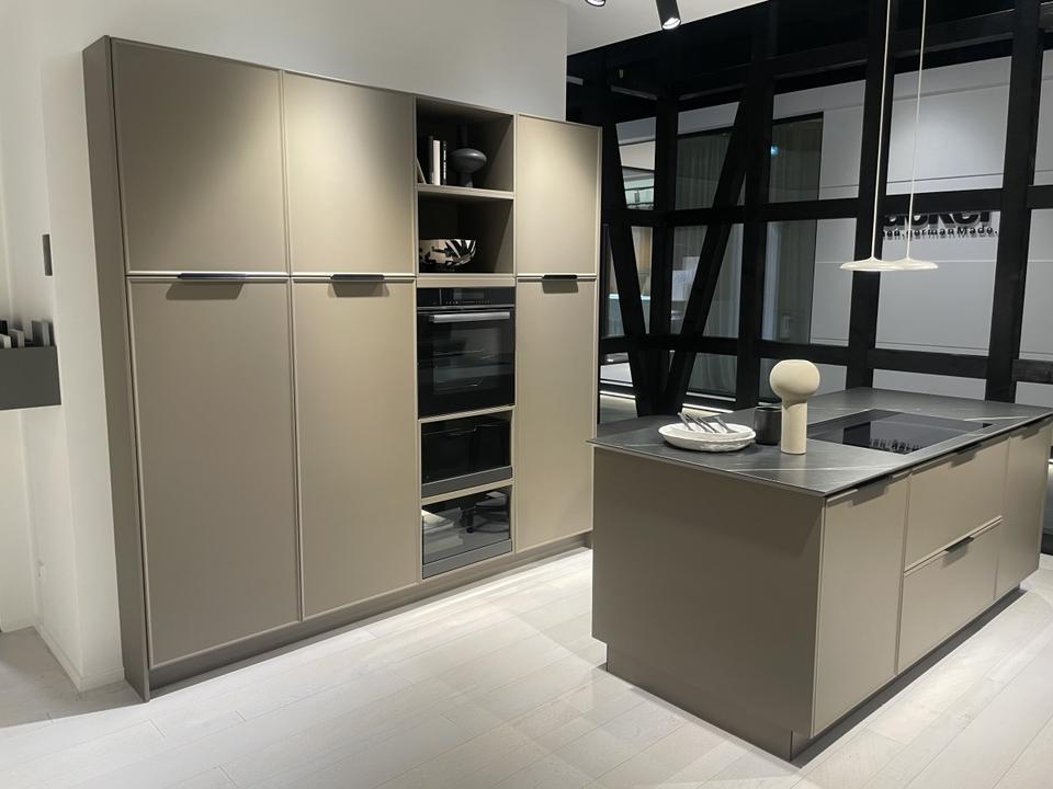 Inselküche grifflos NEU Premium Designküche individuell pla - Bild 4