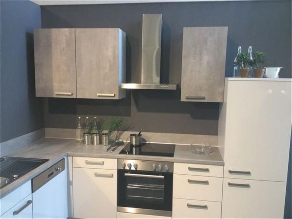 NEUE Einbauküche Beton Grau Küchenblock Küche L-Form NEU - Bild 2