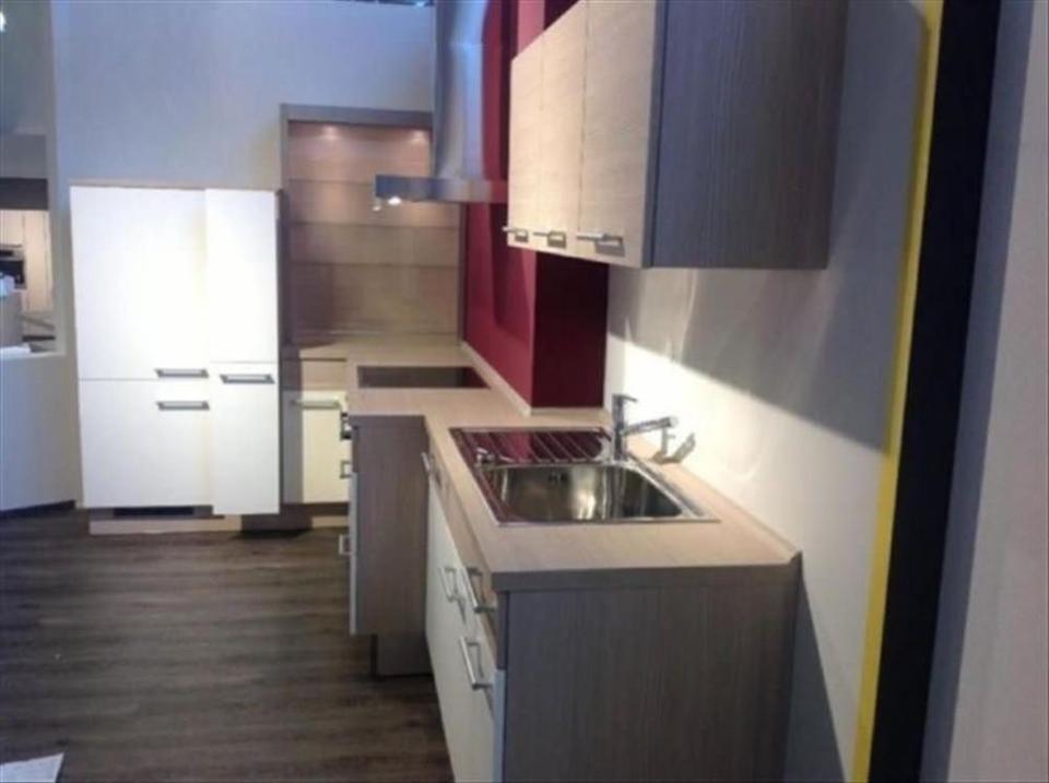 L-Form Küche weiß mit Akazie Einbauküche NEU 44 - Bild 9