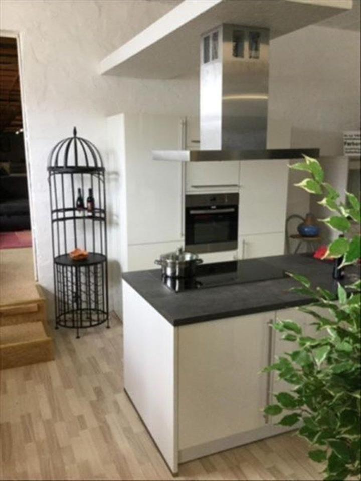 Einbauküche große Inselküche Kücheninsel mit Bora Kochfeld - Bild 14