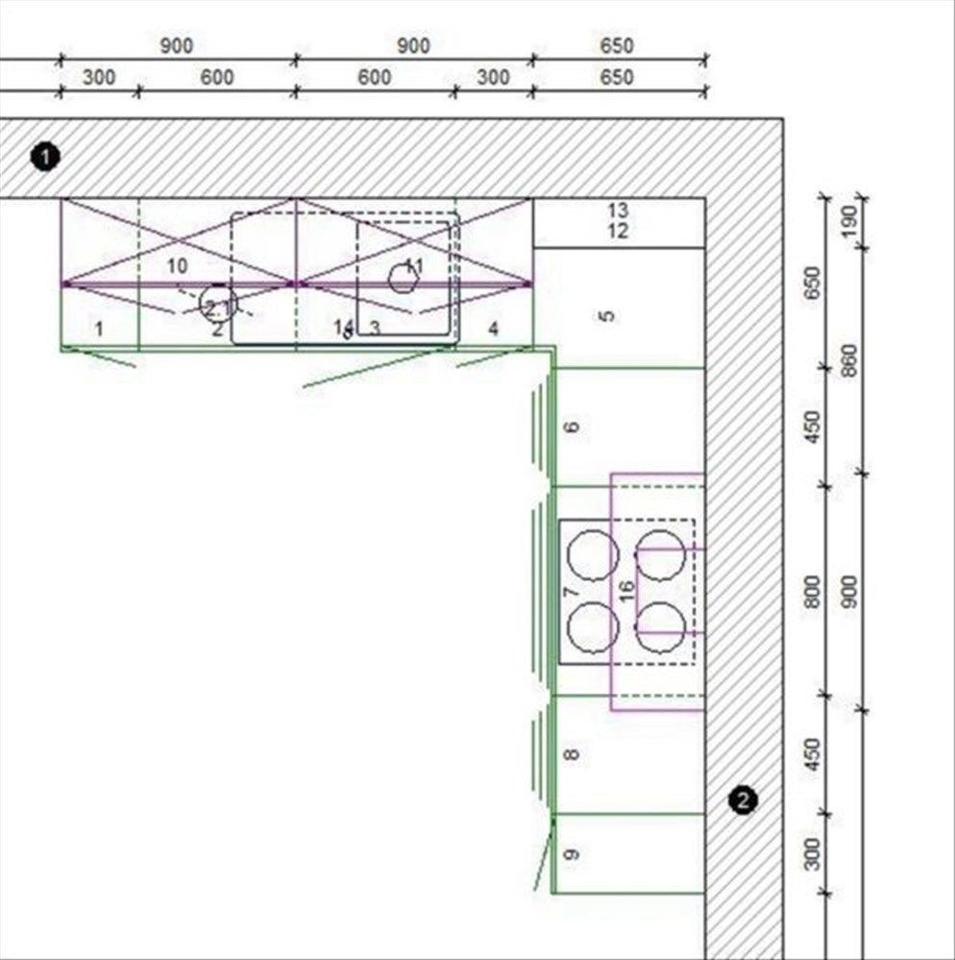 L-Form Einbauküche Küche KÜCHENZEILE NEU - Bild 15